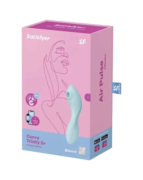 Satisfyer Curvy Trinity 5  - 7.4 Inch