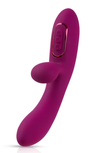 JimmyJane Solis Rabbit 8.7" Stereophonic Heated Rabbit Vibrator