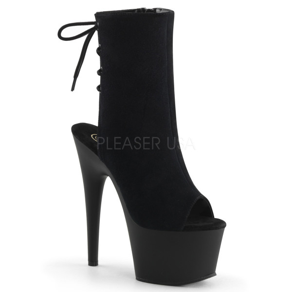 7 inches Heel, 2 3/4 inches PF Open Toe/Back Ankle Boot — image 9 of 20