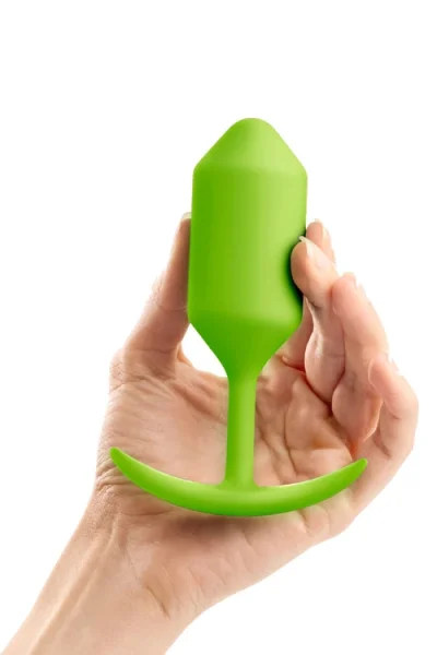 B-Vibe Snug Plug 3 - 4.7" Weighted Butt Plug