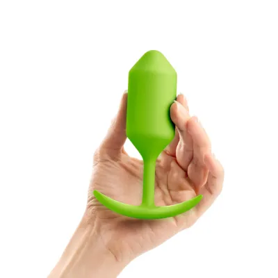 B Vibe Snug Plug 3 4 7 Weighted Butt Plug