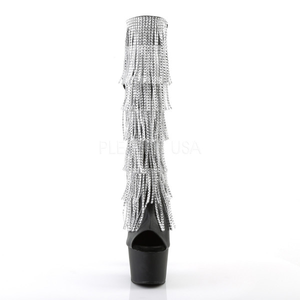 7 inches Lace-Up Stretch PF Knee Boot, Side Zip — image 10 of 12