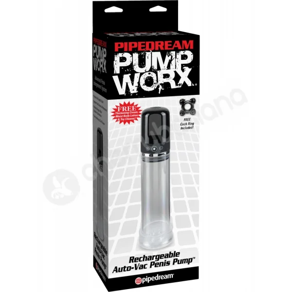 Pump Worx Rechargable 3-speed Auto-vac Pump