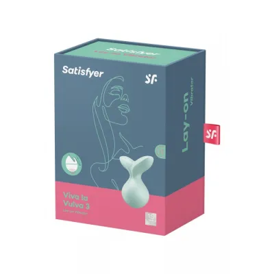 Satisfyer Viva La Vulva 3 Lay On Vibrator