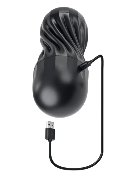 Playboy Pleasure Solo Stroker Rechargeable Textured Vibrating Penis Stroker