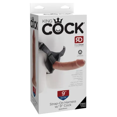 King Cock Strap on Harness With 9 Cock