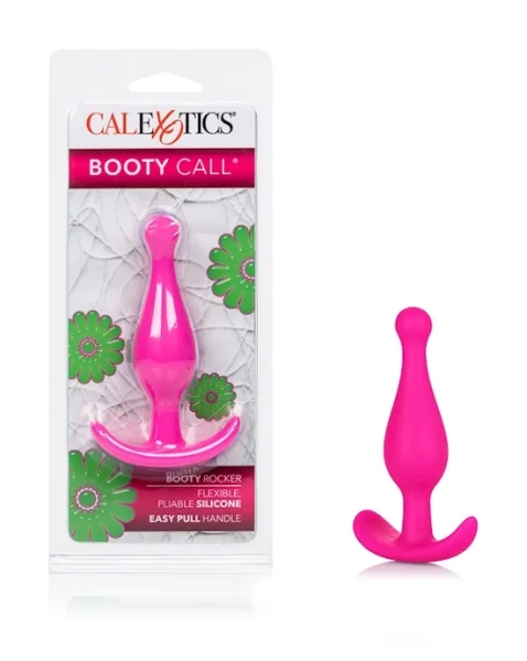 Booty Call Booty Rocker Butt Plug - Pink - 4.75 Inch