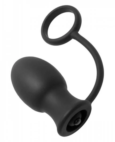 Bomber Vibrating Silicone Anal Plug With Cock Ring — image 5 of 6