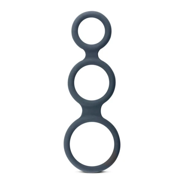 Boners Silicone Triple Cock Ring