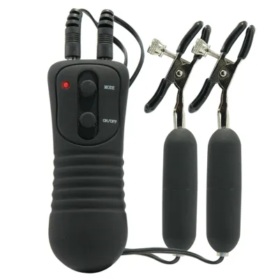 Fetish Fantasy Series Vibrating Nipple Clamps 2 x AA