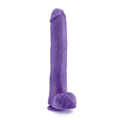 Au Naturel Bold Daddy 14 Inch Dildo Purple