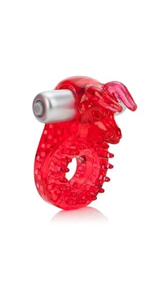 Couples Raging Bull Red Vibrating Ring