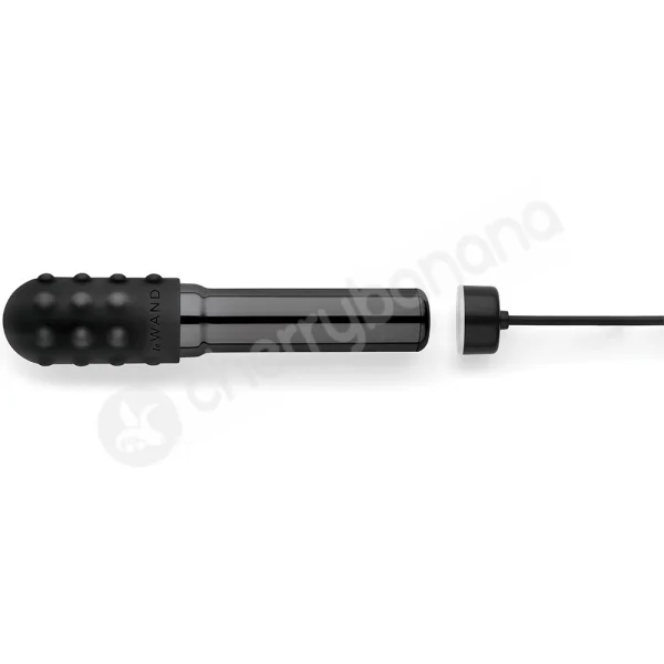 Le Wand Grand Black Chrome 15 Speed Bullet Vibrator