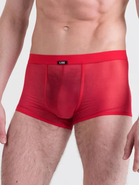 LHM Red Mesh Boxer Shorts