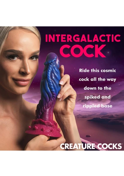 Intruder Alien 9" Silicone Suction Cup Dildo By Creature Cocks