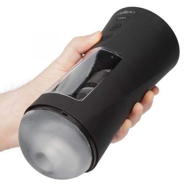 Bionic Power Stroking Rechargeable Penis Masturbator By CalExotics