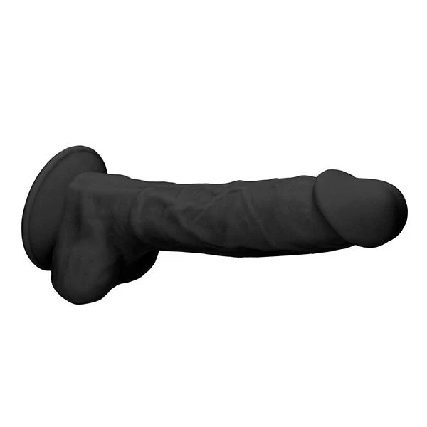 RealRock 7-inch Dual Density Dildo with Balls