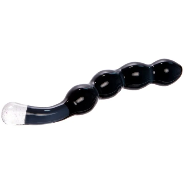 Glacier Glass Magic Touch Beaded Dildo – 8 Inch — image 5 of 6