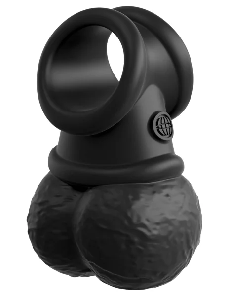 King Cock Elite Deluxe Silicone Body Dock  Kit  -  Harness and 8 Inch Dildo - Light