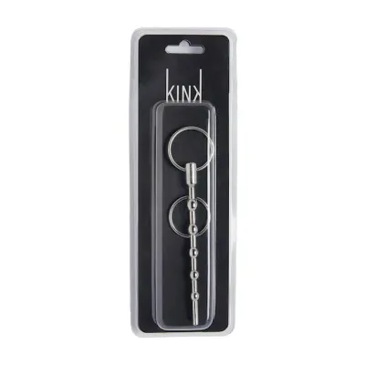 Kink Range Stainless Steel Tapered Ball Penis Plug 5 1 Inch Silver