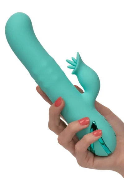 California Exotic Bel Air Bombshell Rabbit Vibrator with Clitoral Teaser