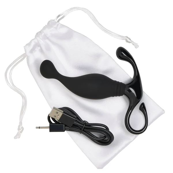 Prostate Stimulator With Flexible Neck