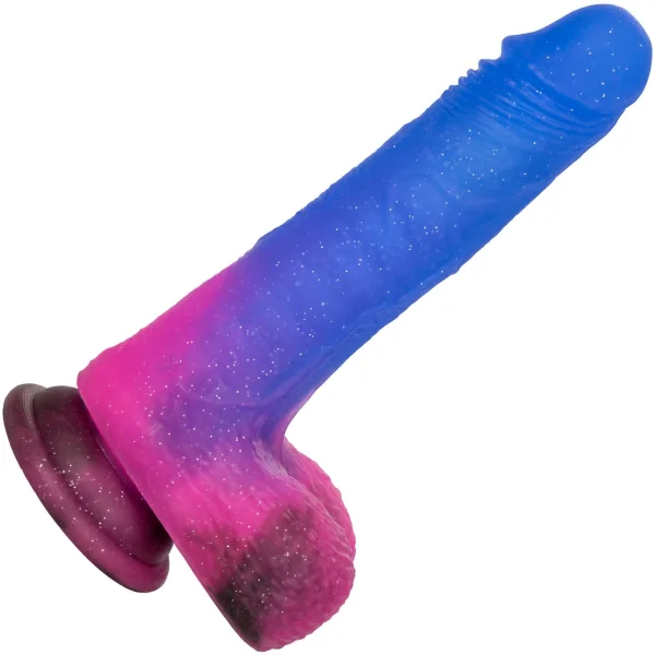 Naughty Bits Ombré Hombre Silicone Vibrating Suction Cup Dildo by CalExotics — image 11 of 22