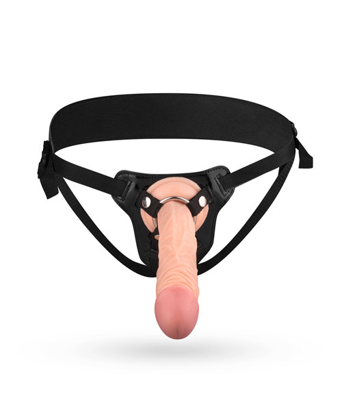 Realistic Dildo With Harness