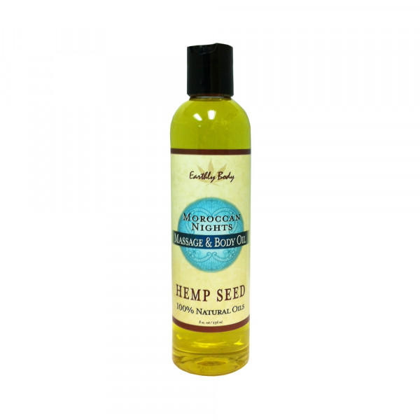 Earthly Body Massage Oil Morrocan Nights 8oz