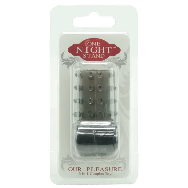 One Night Stand Our Pleasure Vibrating Sleeve