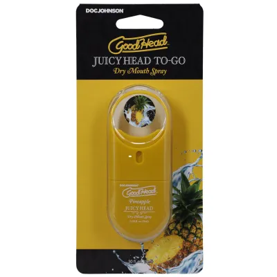 Goodhead Juicy Head Dry Mouth Spray to Go 30 Fl Pineapple