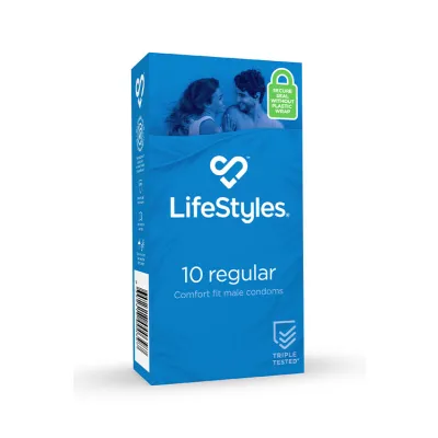 Lifestyles Regular Condoms 10 Pack