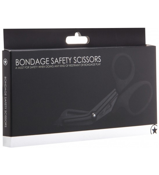 Bondage Safety Scissor Black