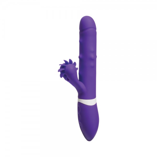 iVibe Select - iRoll Rabbit Vibe with Clit Spinner 
