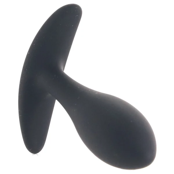 Boundless Teardrop Plug Silicone Butt Plug By CalExotics - Black