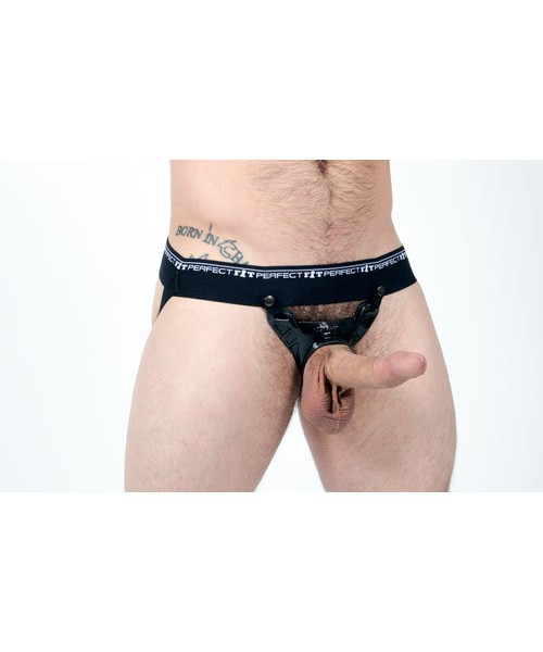 Jock Armour Jockstrap + Cock Ring (Small Waist)