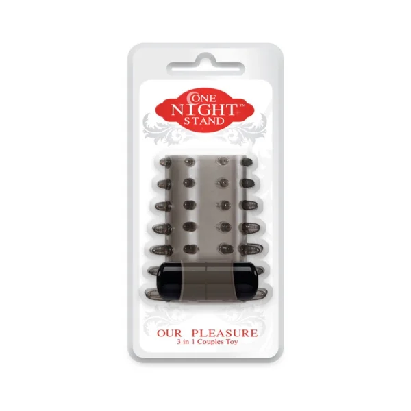 One Night Stand Our Pleasure 3 in 1 Couples Toy Smoke