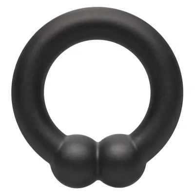 Alpha Liquid Silicone Muscle Ring Black