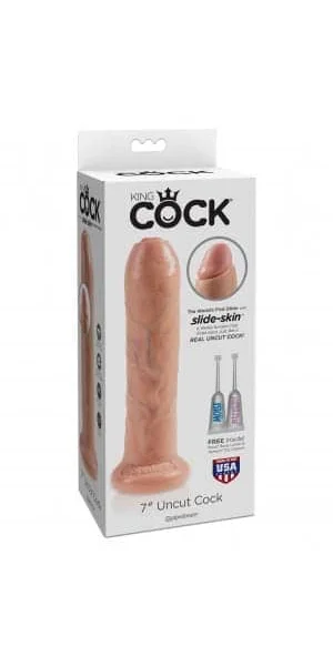 King Cock 7" Uncut - Flesh
