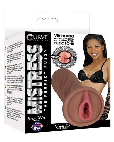 Mistress Natalia Chocolate Pubic Bone Stroker Brown