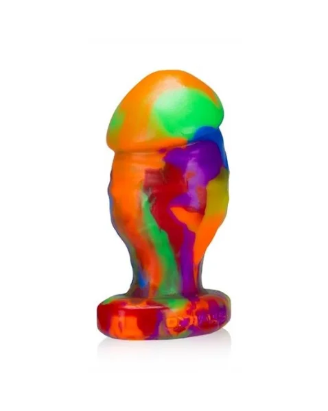 Honcho-1 Butt Plug - 5 Inch - Multi - Small