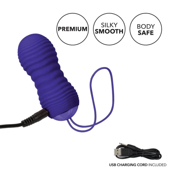 Slay THRUSTME Remote Control Ribbed Bullet