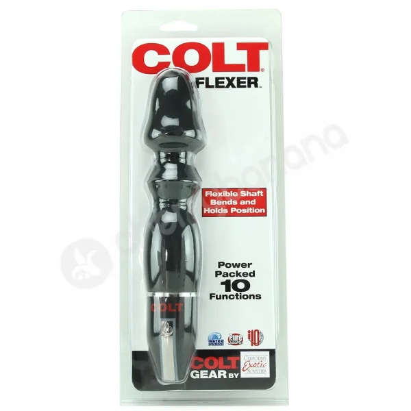 Colt Flexer Black Anal Vibrator