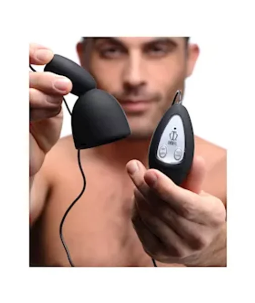 Deluxe 10 Mode Silicone Penis Head Teaser Black — image 15 of 16