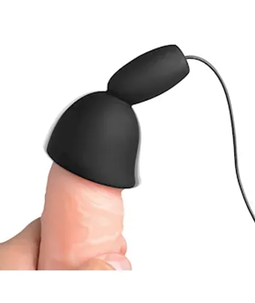 Deluxe 10 Mode Silicone Penis Head Teaser Black — image 13 of 16