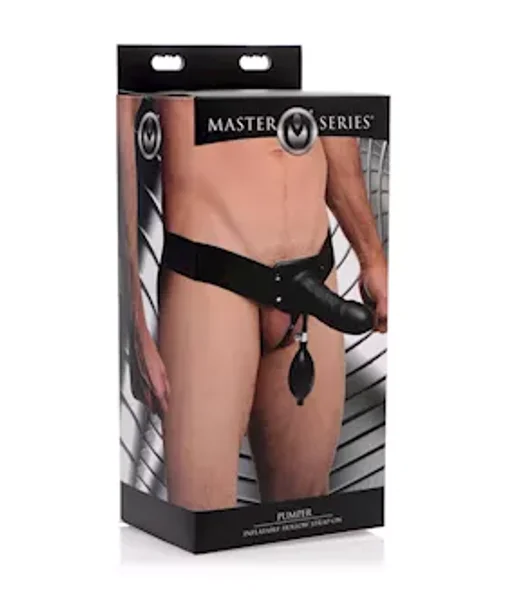 Pumper Inflatable Hollow Strap On Black — image 15 of 18