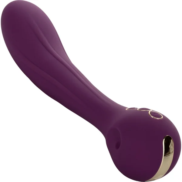 Obsession Passion Rechargeable Waterproof Silicone G-Spot Vibrator By CalExotics - Purple
