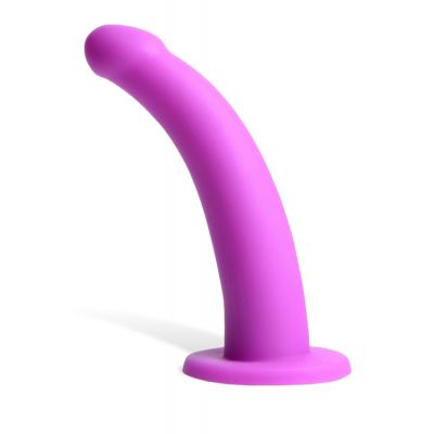 Strap U Navigator 7 Silicone G Spot Dildo With Harness