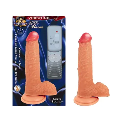 Lifelikes Vibrating Baron Dildo 5 Inch