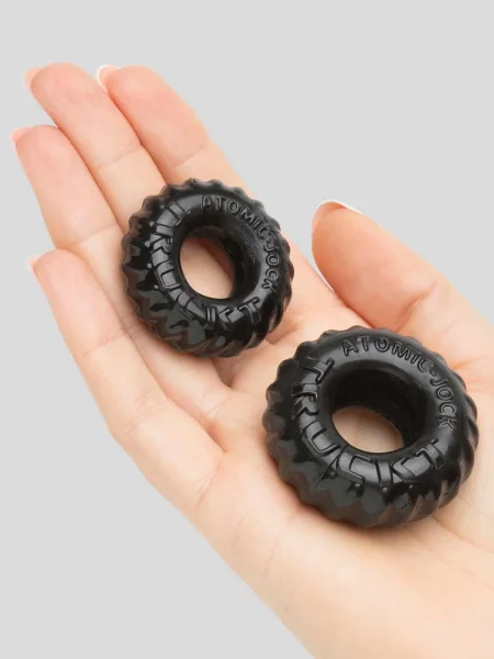 Oxballs Cock Ring and Ball Ring Set (2 Count)